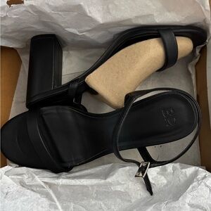 B.P. black sandal